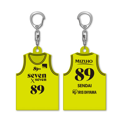ユニフォームアクリルキーホルダー 2025-26 (HOME) #89 SENDAI